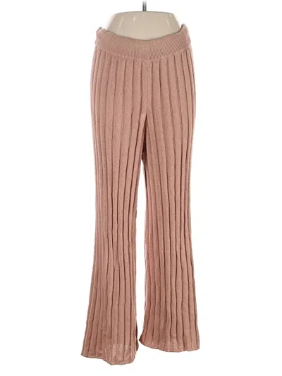 Pre-owned Fp Beach Casual Pants In Brown