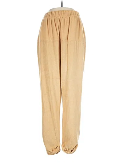 Pre-owned Fp Beach Casual Pants In Gold