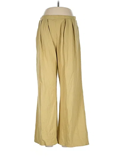 Pre-owned Fp Beach Casual Pants In Gold