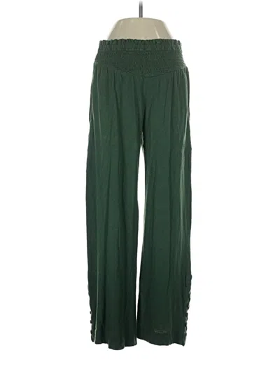 Pre-owned Fp Beach Casual Pants In Green