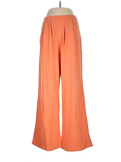 Pre-owned Fp Beach Casual Pants In Orange
