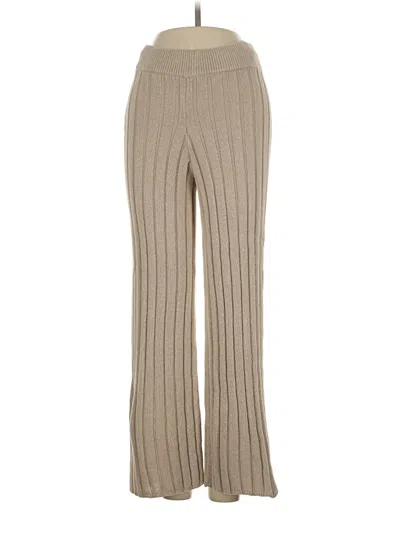 Pre-owned Fp Beach Casual Pants In Tan