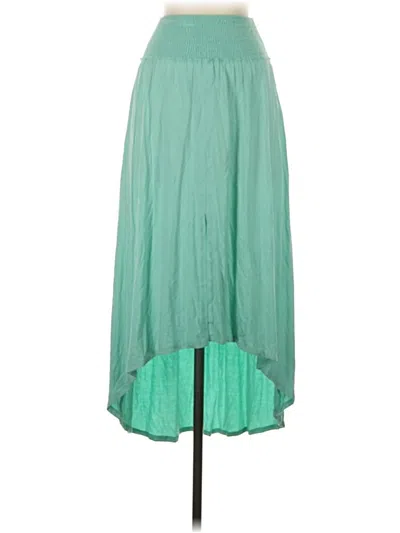 Pre-owned Fp Beach Casual Skirt In Green