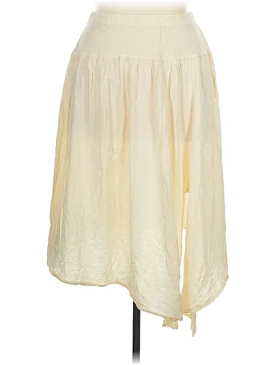 Pre-owned Fp Beach Casual Skirt In Ivory