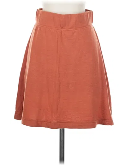 Pre-owned Fp Beach Casual Skirt In Orange