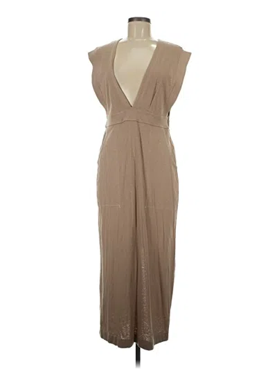 Pre-owned Fp Beach Cocktail Dress In Brown