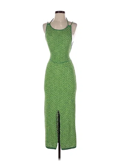 Pre-owned Fp Beach Cocktail Dress In Green