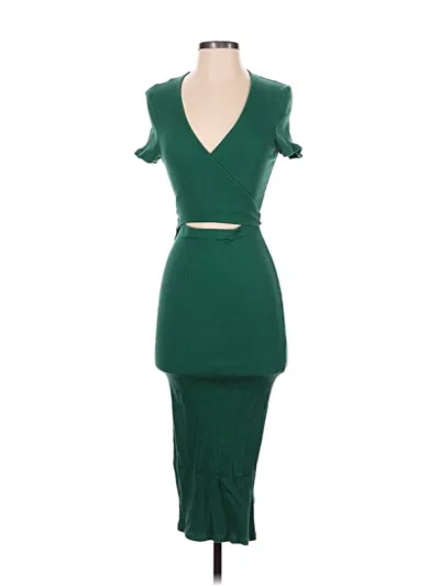 Pre-owned Fp Beach Cocktail Dress In Green