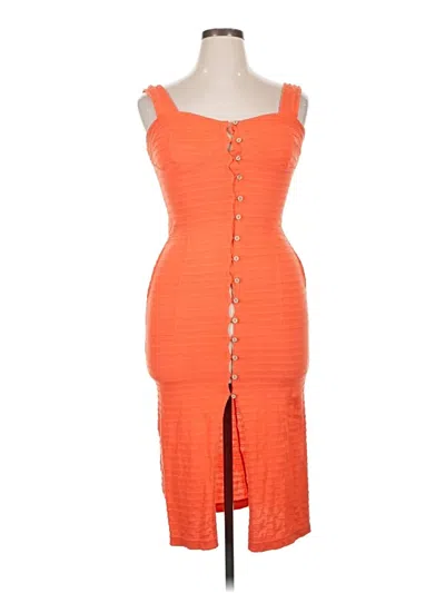 Pre-owned Fp Beach Cocktail Dress In Orange