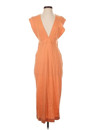 Pre-owned Fp Beach Cocktail Dress In Orange