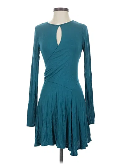 Pre-owned Fp Beach Cocktail Dress In Teal