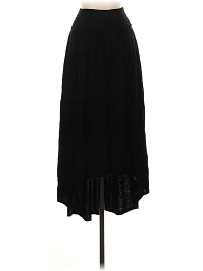 Pre-owned Fp Beach Formal Skirt In Black