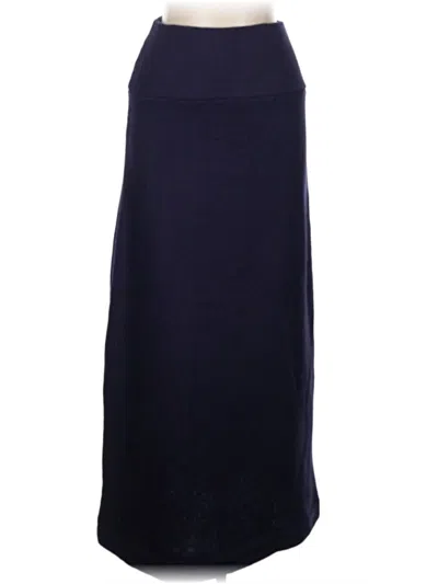 Pre-owned Fp Beach Formal Skirt In Blue