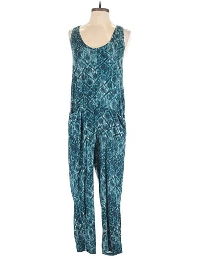Pre-owned Fp Beach Jumpsuit In Blue