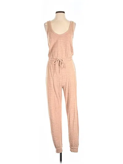 Pre-owned Fp Beach Jumpsuit In Tan