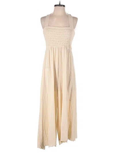 Pre-owned Fp Beach Jumpsuit In White