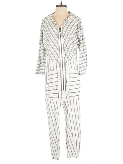 Pre-owned Fp Beach Jumpsuit In White