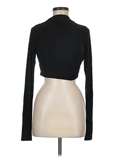 Pre-owned Fp Beach Long Sleeve Top Black Turtleneck Tops