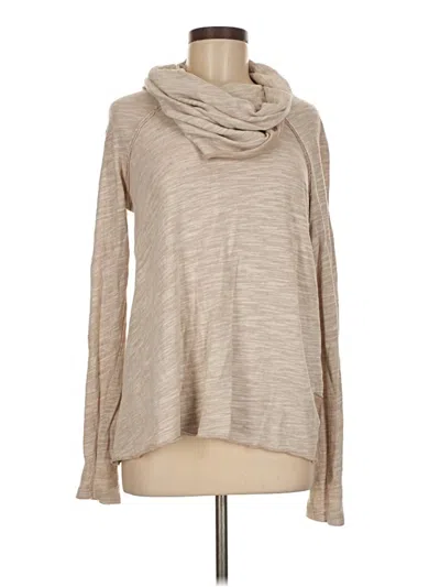 Pre-owned Fp Beach Long Sleeve Turtleneck In Brown