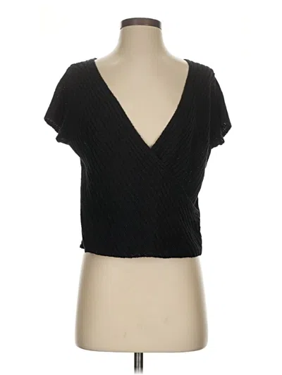 Pre-owned Fp Beach Pullover Sweater In Black