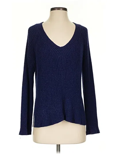 Pre-owned Fp Beach Pullover Sweater In Blue