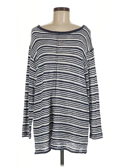 Pre-owned Fp Beach Pullover Sweater In Blue