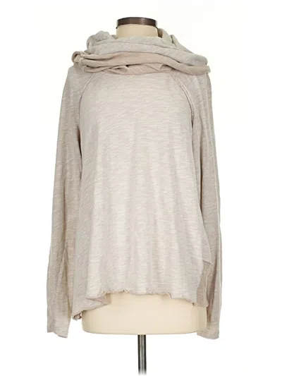 Pre-owned Fp Beach Pullover Sweater In Brown