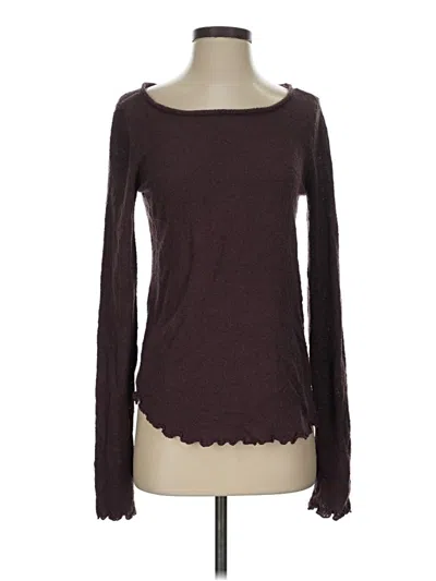 Pre-owned Fp Beach Pullover Sweater In Brown