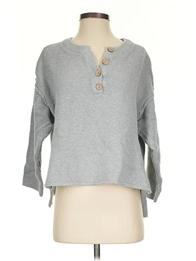 Pre-owned Fp Beach Pullover Sweater In Gray