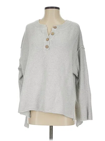 Pre-owned Fp Beach Pullover Sweater In Gray