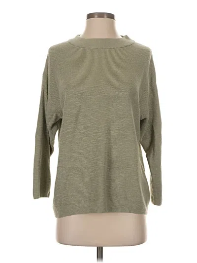 Pre-owned Fp Beach Pullover Sweater In Green