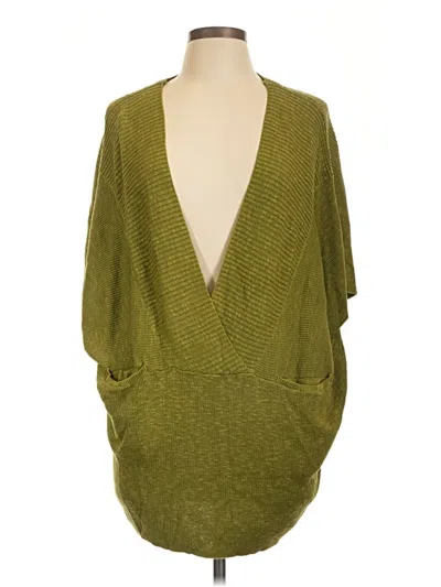 Pre-owned Fp Beach Pullover Sweater In Green