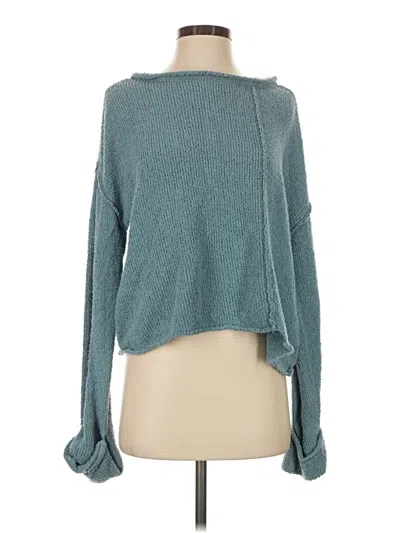 Pre-owned Fp Beach Pullover Sweater In Teal