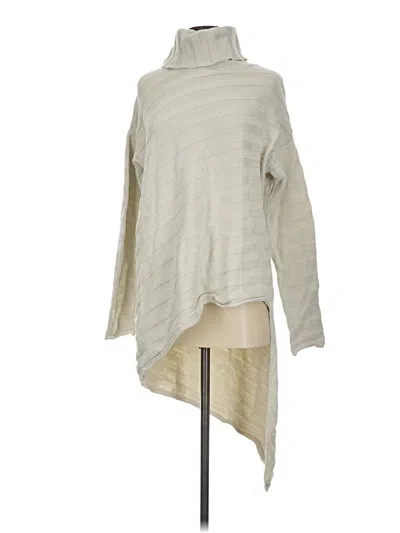 Pre-owned Fp Beach Pullover Sweater In White