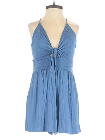 Pre-owned Fp Beach Romper In Blue