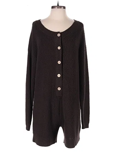 Pre-owned Fp Beach Romper In Brown