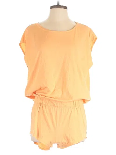 Pre-owned Fp Beach Romper In Orange