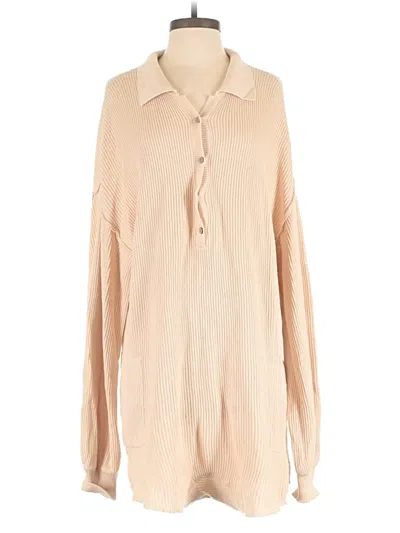 Pre-owned Fp Beach Romper In Tan