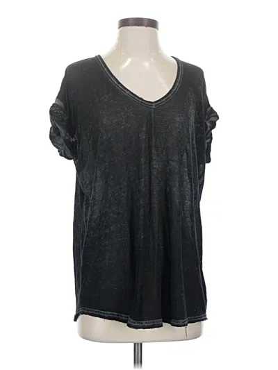 Pre-owned Fp Beach Short Sleeve T-shirt In Black