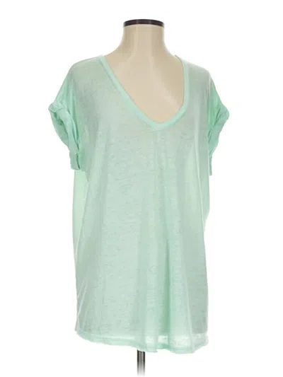 Pre-owned Fp Beach Short Sleeve T-shirt In Green