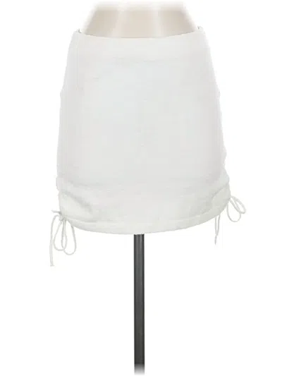 Pre-owned Fp Beach Sleeveless Top White Strapless Neckline Tops