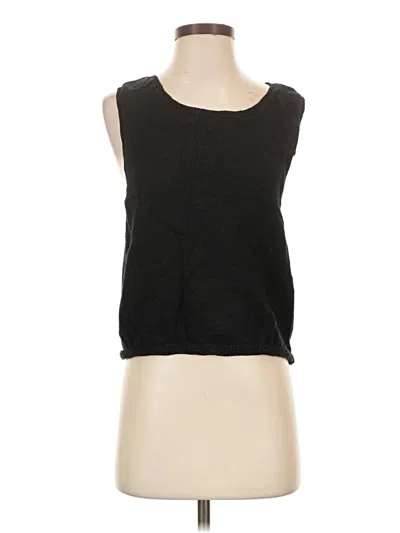 Pre-owned Fp Beach Sweater Vest In Black