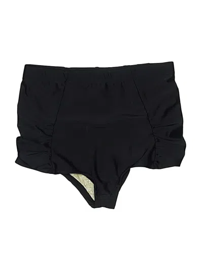 Pre-owned Fp Beach Swimsuit Bottoms In Black
