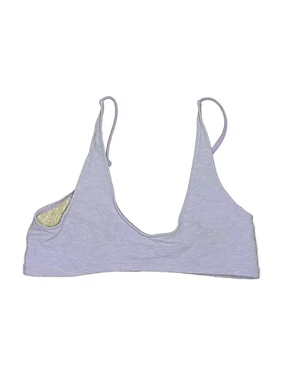 Pre-owned Fp Beach Swimsuit Top Purple Swimwear