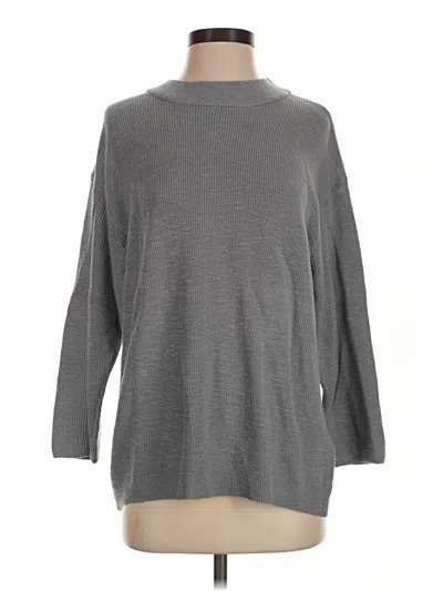 Pre-owned Fp Beach Turtleneck Sweater In Gray