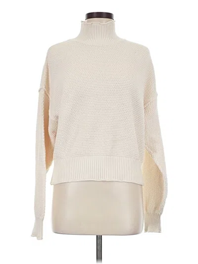 Pre-owned Fp Beach Turtleneck Sweater In Ivory