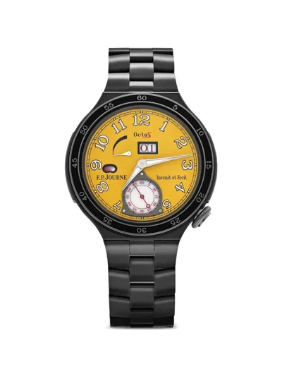 Pre-owned F.p. Journe 2021 Linesport Octa Sport 44mm Watch In Yellow