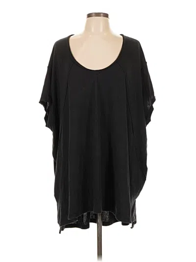 Pre-owned Fp Movement 3/4 Sleeve T-shirt In Black