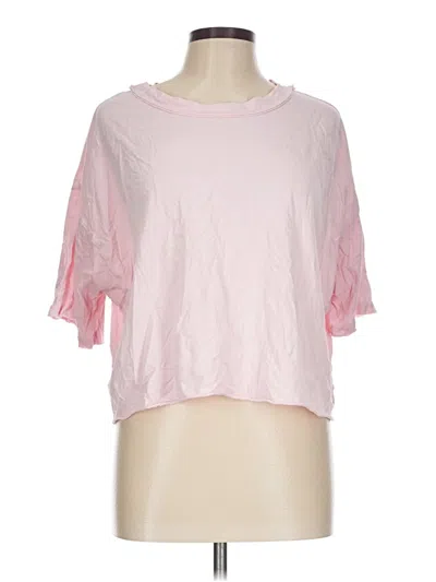 Pre-owned Fp Movement 3/4 Sleeve T-shirt In Pink