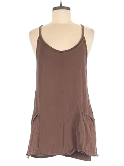 Pre-owned Fp Movement Active Dress In Brown